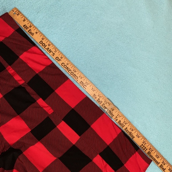 TERRA & SKY flannel checkered pajama pants elastic waistband NEW size 4X - Picture 6 of 9